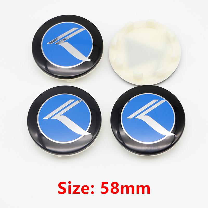WLCT1 4pcs 58mm Car Wheel Center Hub Caps Auto Accessories For KIA Rio K3 K5 Sportage K6 Picanto Optima Ceed 3 4 Sorento Sorento KX1