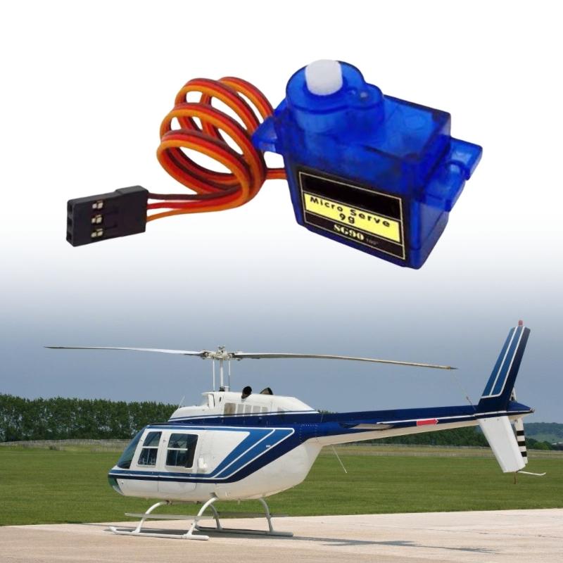 Lightweight SG90 9G Miniature Servo Motor For Aircraft Models And DIY Robotics Projects Nylons Construction
