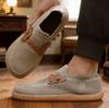 Scarpe a Punta Larga per Uomo Scarpe a Piedi Nudi Suola Zero Drop Minimalismo Scarpe da Passeggio Traspiranti Morbide Antiscivolo Scarpe Basse Mocassini Scarpe da Guida Uomo