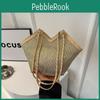 Trendy Shoulder Tote Bag With Rhinestones For 2024 Spring Summer Casual Street Style