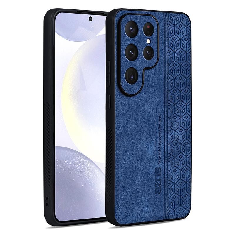 For Samsung Galaxy S25 Ultra Back Cover Skin Feel Shockproof Leather Phone Case Bumper For Galaxy S25 Ultra Coque Capa