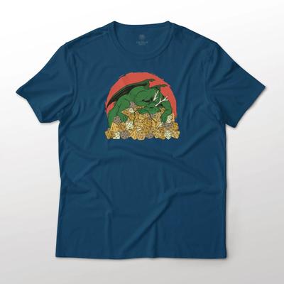 Dungeons and Dragons, Dragon Dice Hoarder Graphic T Shirt - Unisex