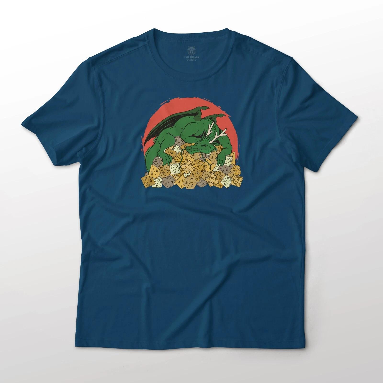 Dungeons and Dragons, Dragon Dice Hoarder Graphic T shirt - Unisex 4XL