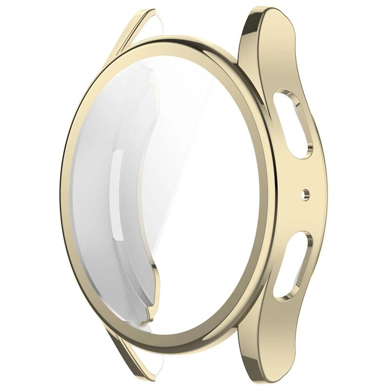 Silicone TPU Case Glass For Samsung Galaxy Watch 7 40mm 44mm Full Cover Screen Protector Bumper for Watch7 44mm 40mm Cover Shell