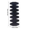 Beach Rackets Head Sticker Reduce Impact And Friction Black Transparent Rackets Frame Protection Tape Anti-Collision