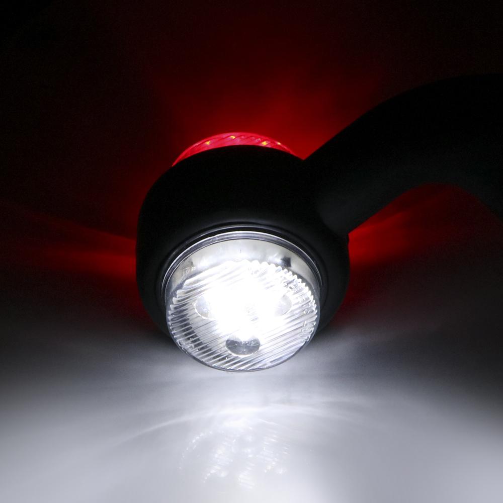 Car Indicator Lamp for RV Trailer Truck Van Lorry 12/24V LED Side Marker Light Tail Light Assembly Truck Lamp Auto Accessories