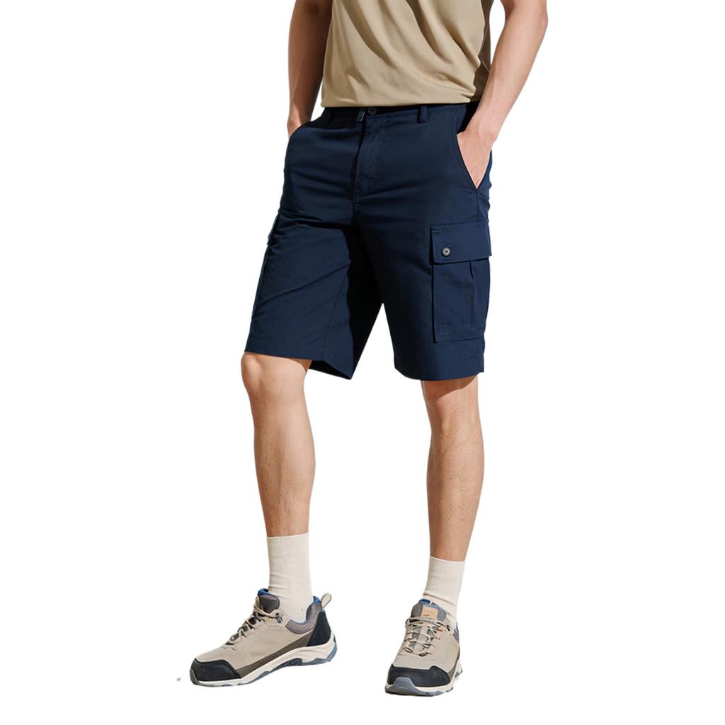 Timberland Solid Color Zipper Mid-Rise Casual Shorts Men Shorts A41HF-433