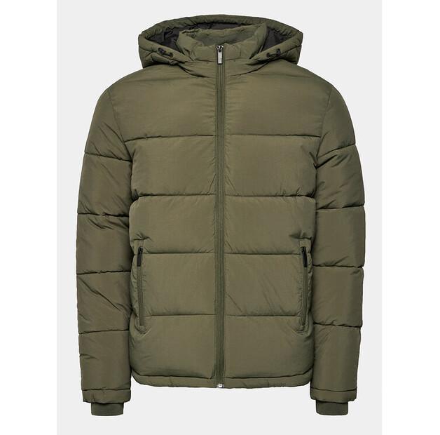 Winter Jacket Selected Homme 16089957, Green, Standard Fit