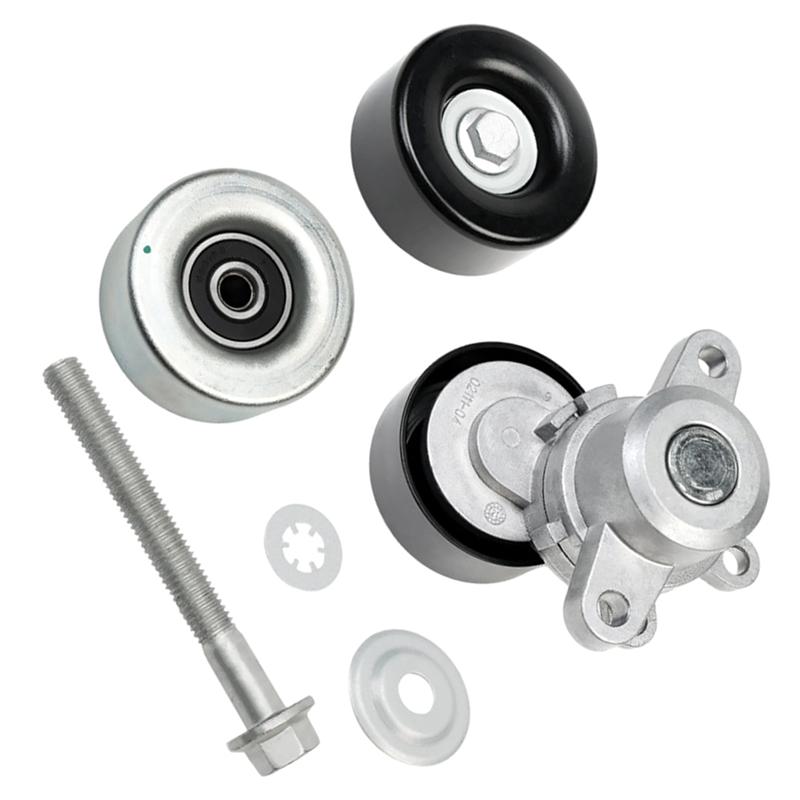 NEW-Belt Tensioner Kit Belt Tensioner Kit For Nissan 11955-JA10A Belt Tensioner Assembly For Nissan Altima 3.5L