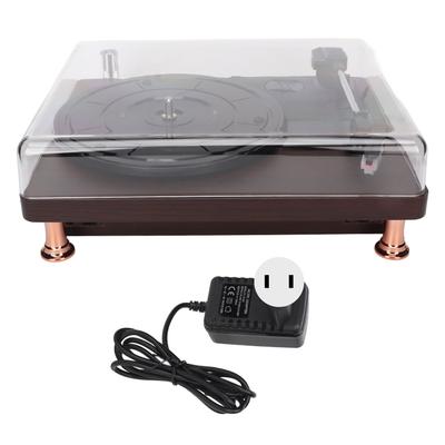 Vinyl Record Player HiFi 3 Speeds Built In 2 Speakers Bluetooth Turntable Players for Entertainment