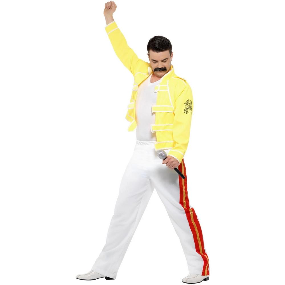 Queen Set Costume da Uomo Freddie Mercury