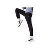 Li Ning Badminton Series Logo Sports Comfortable Fleece Cuffed Casual Pants Men Bottoms Black AKLUE51-1