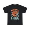 Court's Callin' Pickleball Retro Graphic Tee Shirt, S-5XL