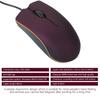 For Gamer Notebook 1200dpi M20 For PC Non Slip Computer Mouse Wired Mouse Gaming Mice Silent Mouse