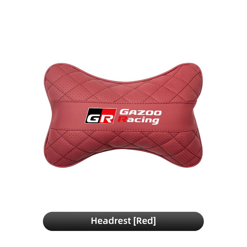 Car Seat Headrest Neck Pillow Lumbar Waist Support Cushion For Toyota Corolla Yaris Prius CHR Camry Auris Prado RAV4 Hilux Aygo