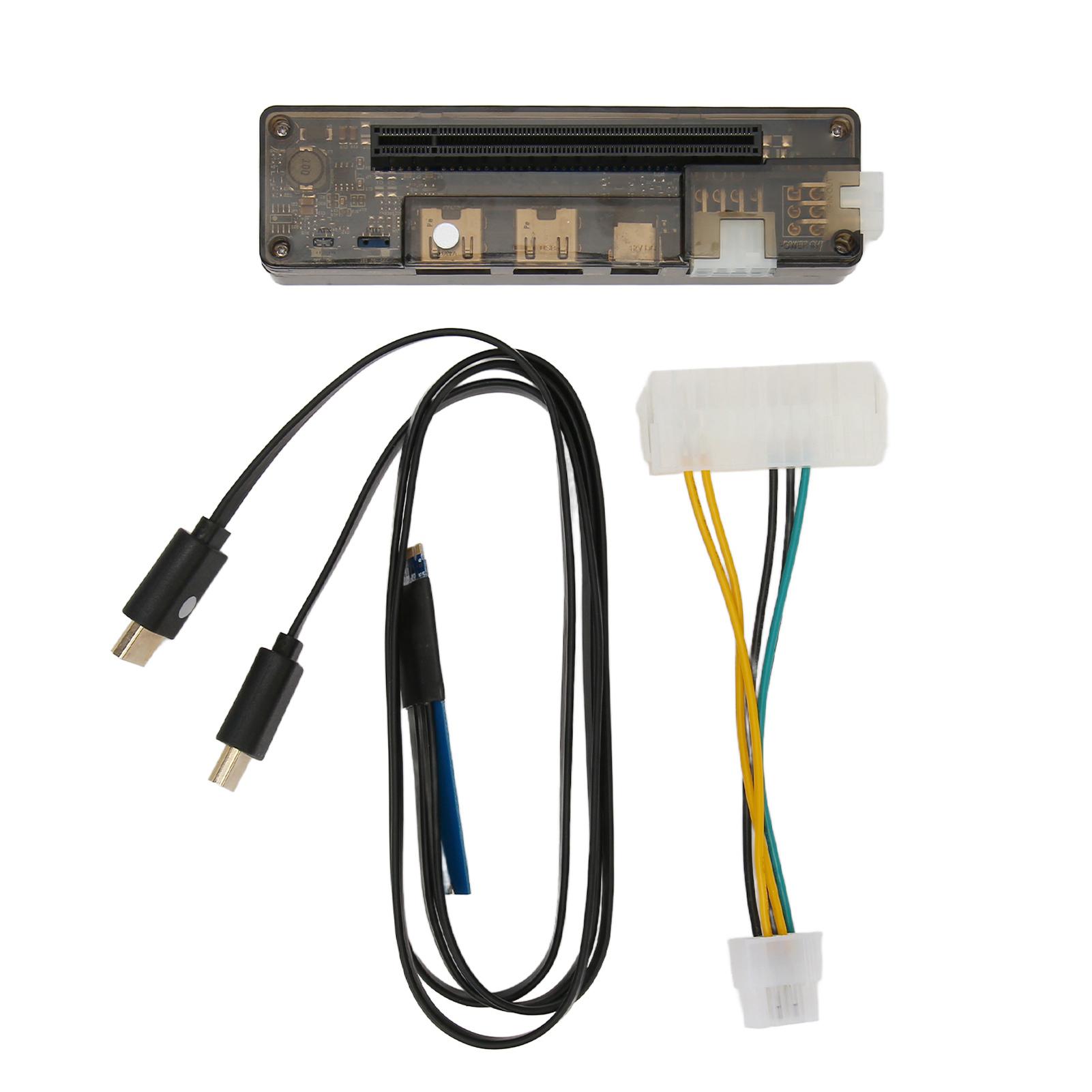 

Док-станція для відеокарти ноутбука NGFF M.2 M Key PCI E 16X Живлення 6Pin 8Pin Інтерфейс HD EXP GDC для ПК