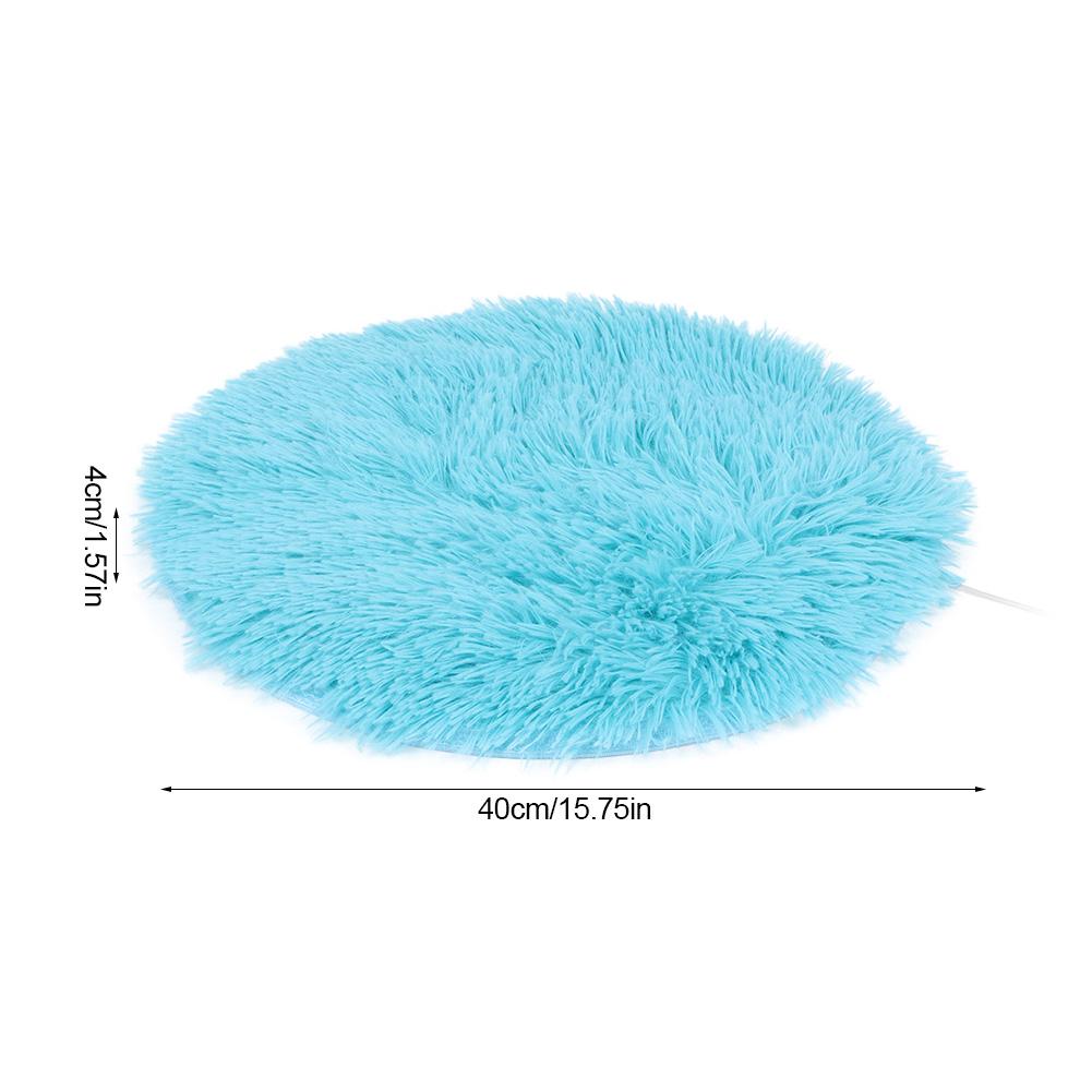 Plush Four Seasons USB Charging Interface Pet Electric Blanket Heating Pad Mat for Small Dogs