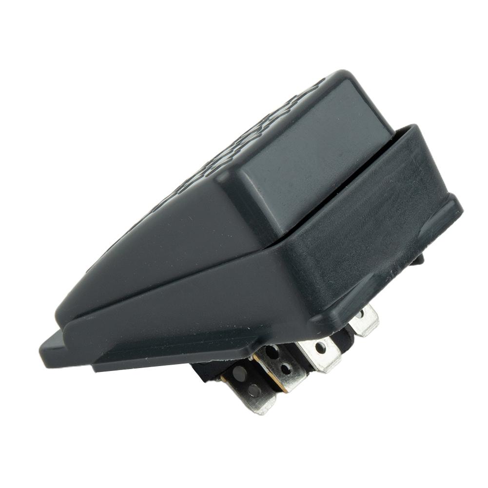 Carrinho de Brinquedo Interruptor de Pé 6 pinos Preto Substituição Controle de Reset