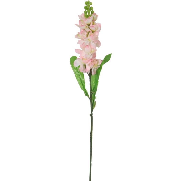Branch of Artificial Marjoram Salmon Color 55cm