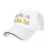 BFDI Poster Black Baseball Caps Snapback Fashion Baseball Hats Breathable Casual Casquette Outdoor For Mens And Womens