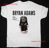 BRYAN ADAMS Roll with the Punches Tour White All Size T Shirt AL Vintage Washed Top For Everyday Wear Casual