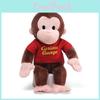 Curious George Monkey Plush Toy With Soft Short Pile For Kids And Collectors