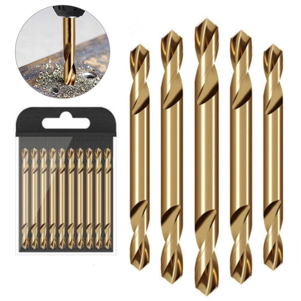 Metal Hole Cutter Tools Cobalt Coated Drilling Tools Drills Punch Tools Twist Drill Bit Double Head