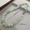 12Mm Ice Crack Magnetic Beads Crystal Beaded Necklace Medieval Vintage Fashion Retro Design Beaded Necklace Jewelry