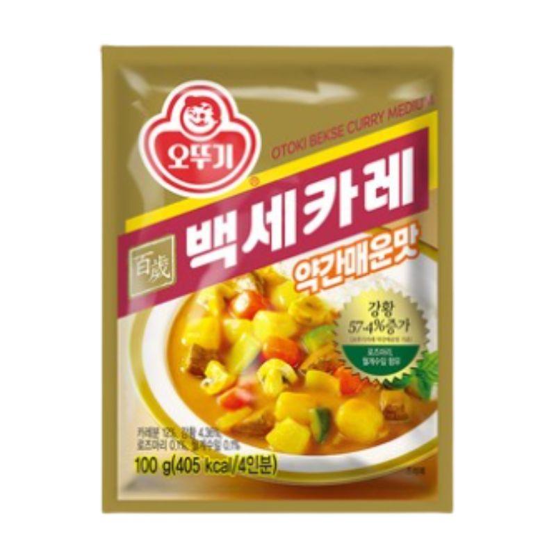 Otoki Baeksae Curry Mild Hot Flavor Premium Korean Curry Powder 100g 1ea/3ea 1ea