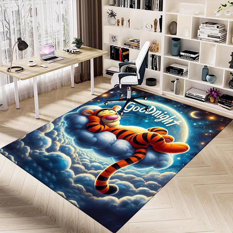 Tigger Drömmar Moln Matta För Lekrum Sovrum Vardagsrum Soffa Heminredning Barn Spelområde Matta Halkfri Golvmatta