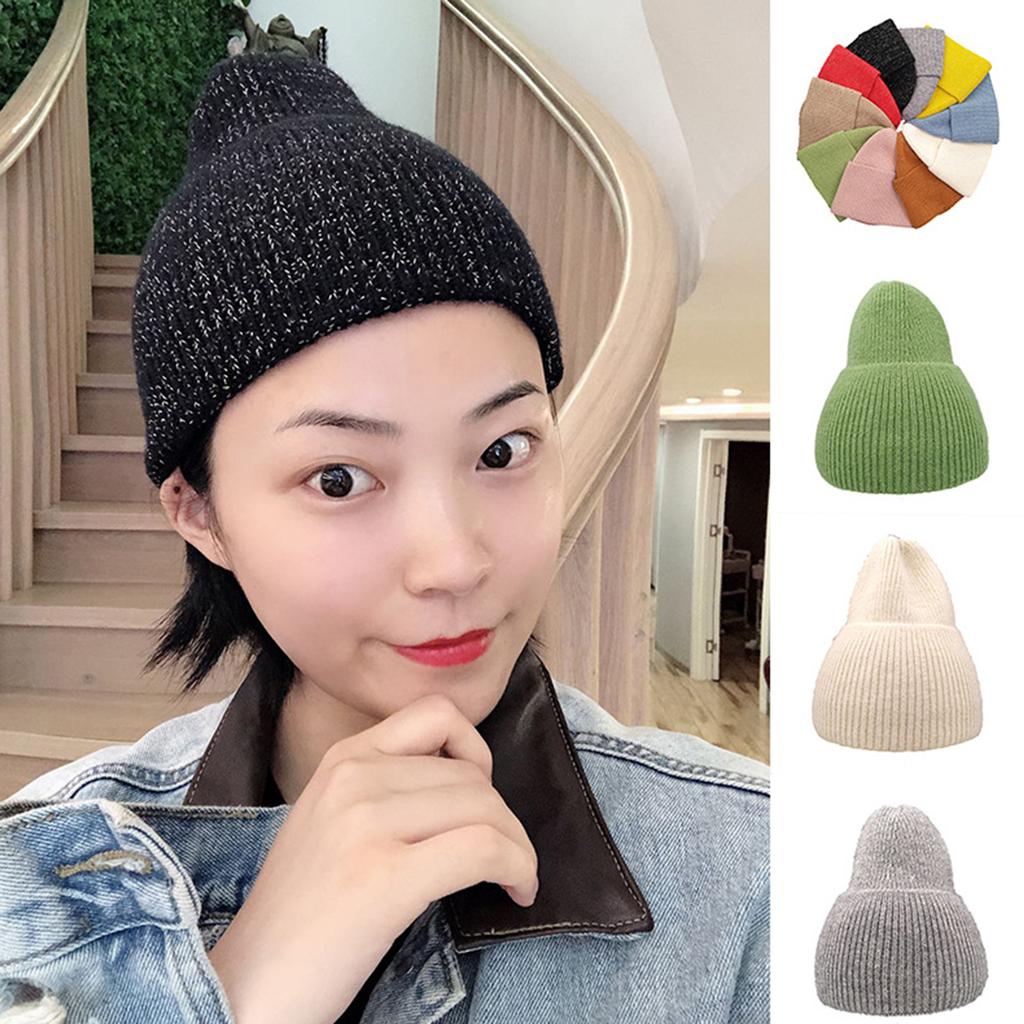 Buy Korean Winter Color Beanie Warm 
