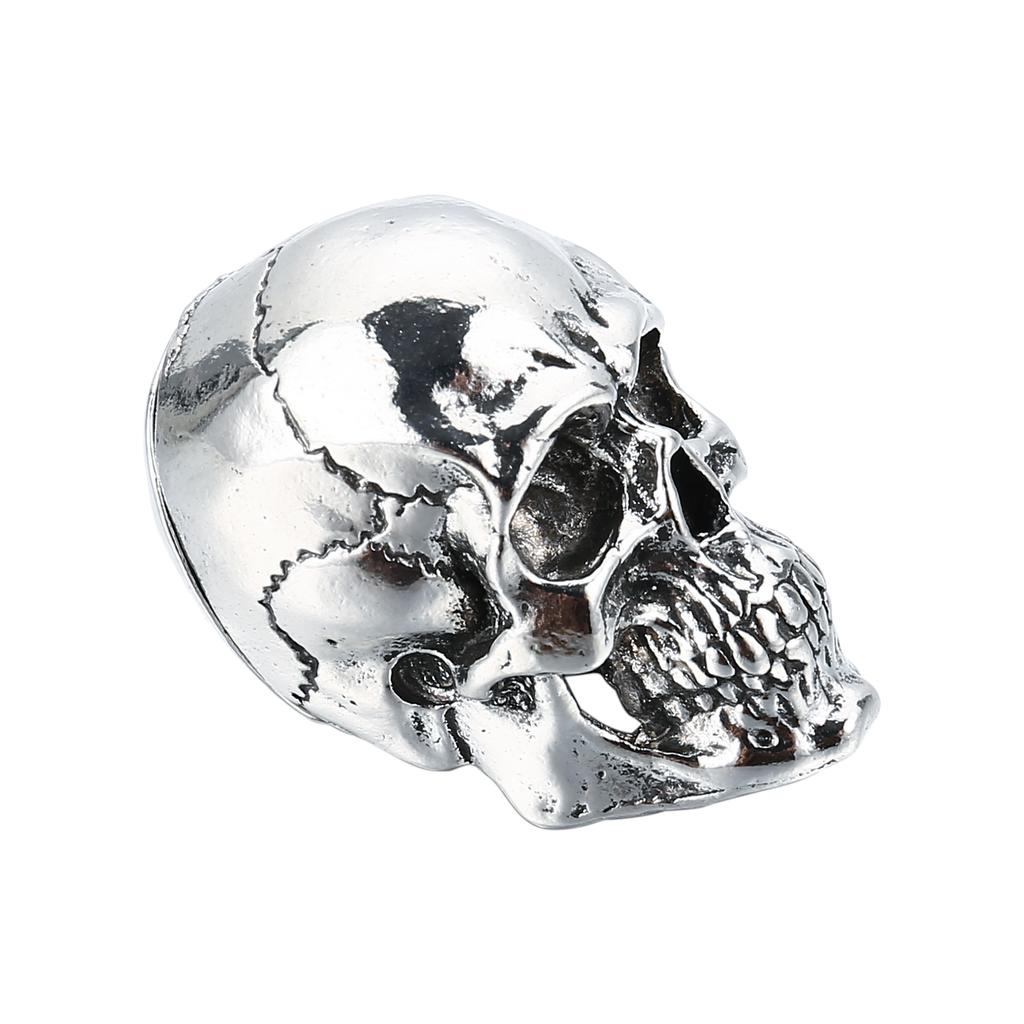 Hodeskalle Motorsykkel Bil Nøkkelring Halloween Dekor Gave til Menn Kvinner Gotisk Skrekk Festtilbehør