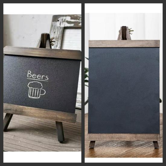 Nordic Retro Distressed Blackboard for Coffee Shop or Living Room Decor