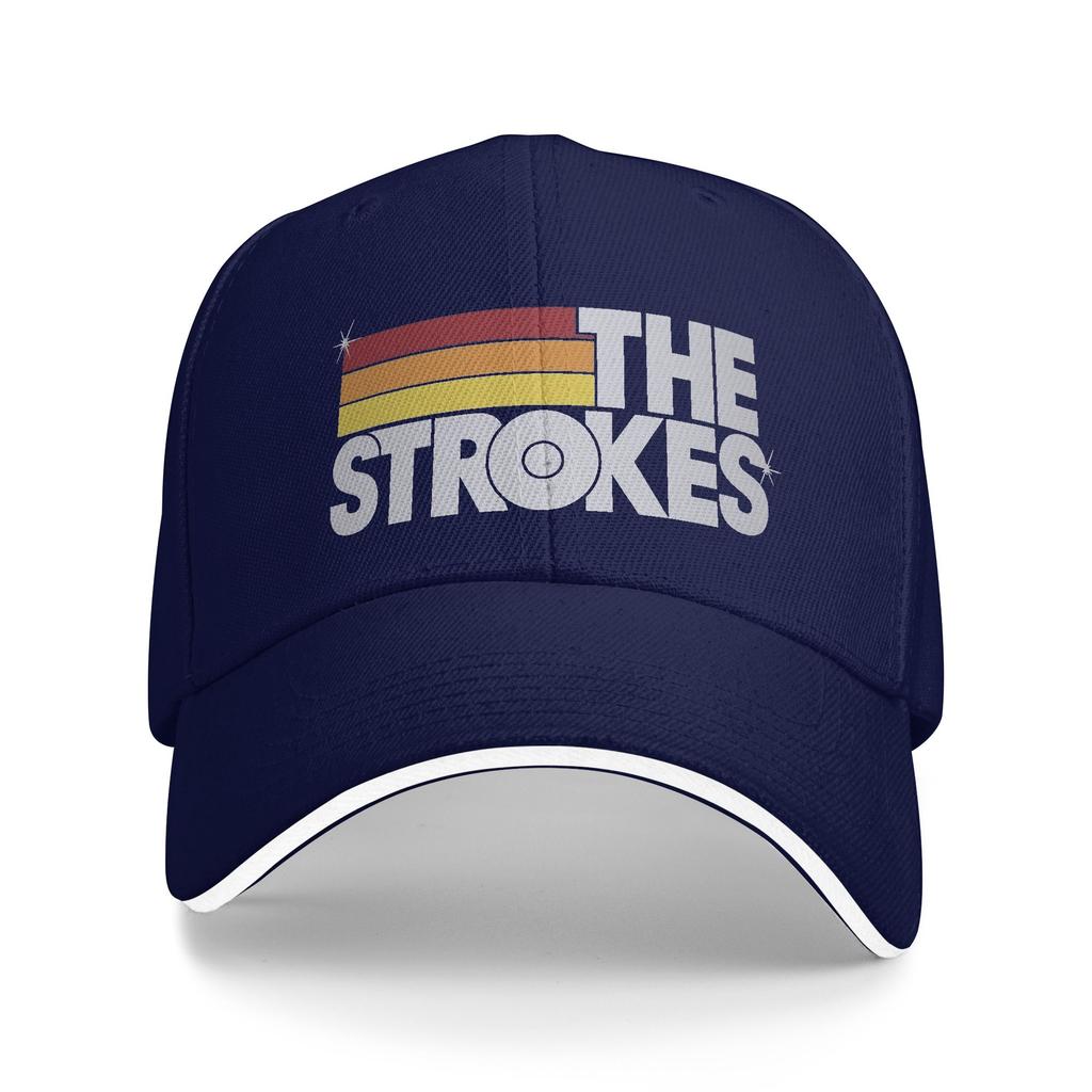 The Strokes Band Casual Baseball Cap Spring Trucker Hat Sun Tennis Skate Snapback Cap Men Adult Y2K Cool Baseball Caps