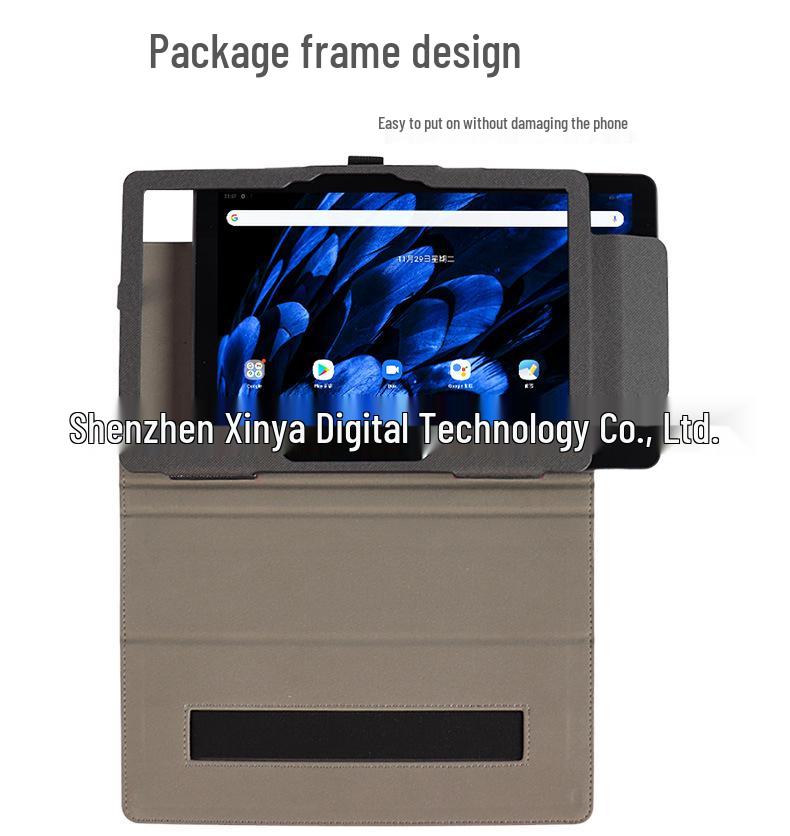 T-Mobile REVVL TAB 5G 10.36" Leather Case with Hand Holder