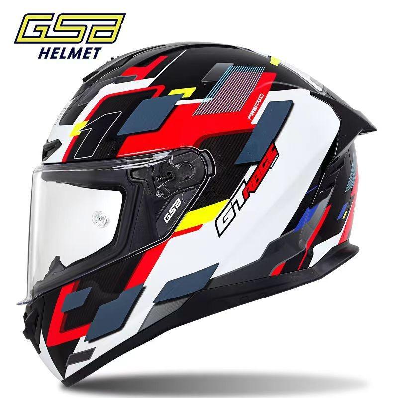 Motorcycle Helmet Men's and Women's Locomotive Full Helmet Bluetooth Electric Vehicle Four-season Universal Running Helmet Helmet