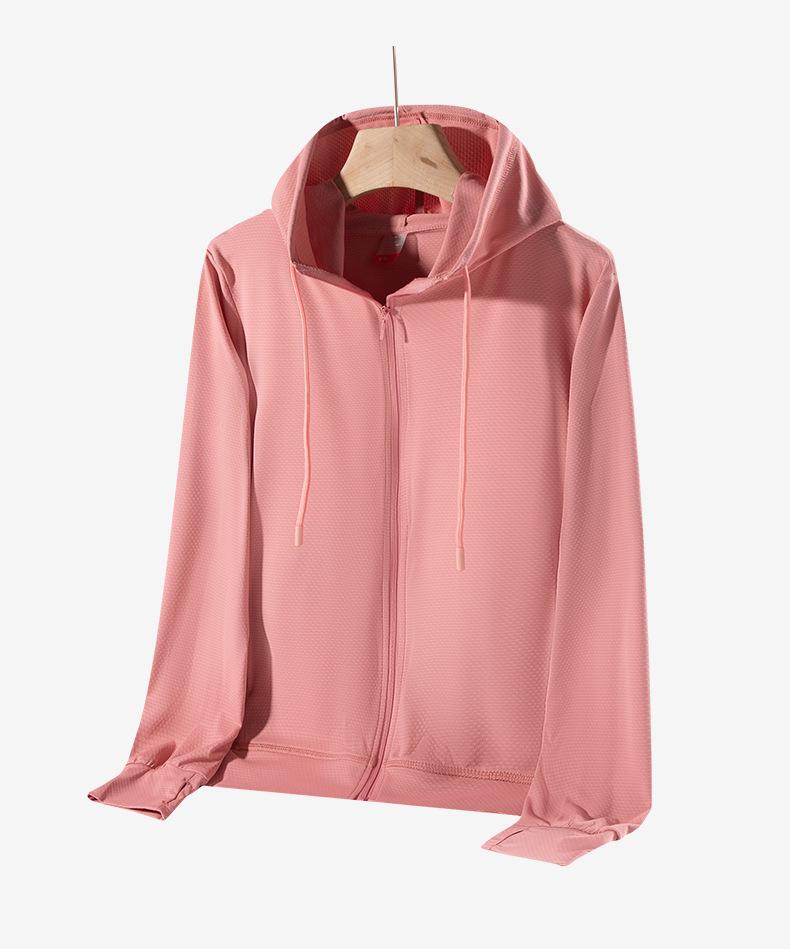 Women's Summer Sun Protection Mesh Jacket - Breathable, Cool, UPF 50 Ice Silk.