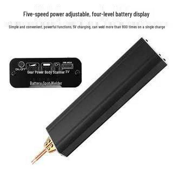 Portable DC3.7V Battery Spot Welder - Adjustable 5-Speed Handheld Welder
