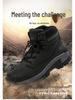 Men's Lightweight Casual Travel and Hiking Shoes - Comfortable and Suitable for Outdoor and Commuting Activities in Autumn and Winter