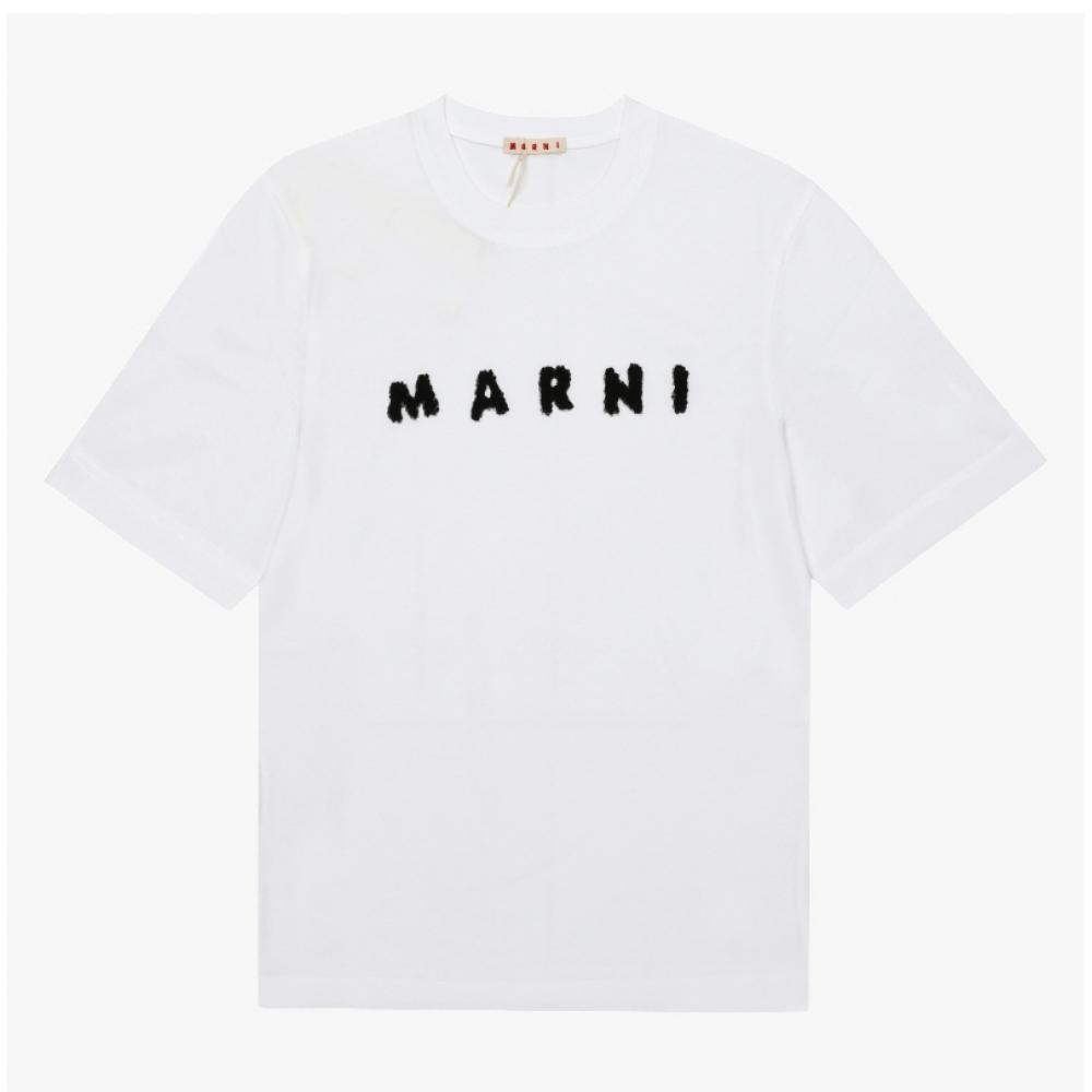 Marni Logo Women S T ShirT Thje0293p8 uScx42 Slw01