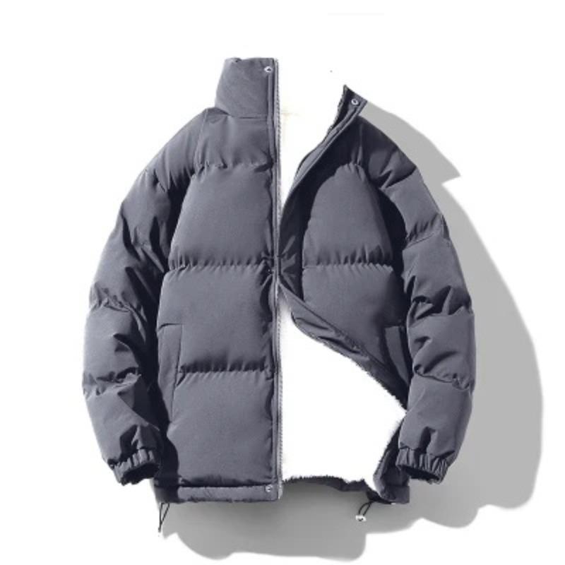 Padded Clothes Men's and Women's Coats Winter New Padded Clothes Trend Fashion Versatile Velvet Thickened Warm Padded Jacket