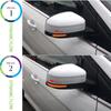 2pcs Dynamic Turn Signal LED Light Side Mirror Indicator For Ford Focus 2 MK2 Focus 3 MK3 3.5 Mondeo MK4 EU