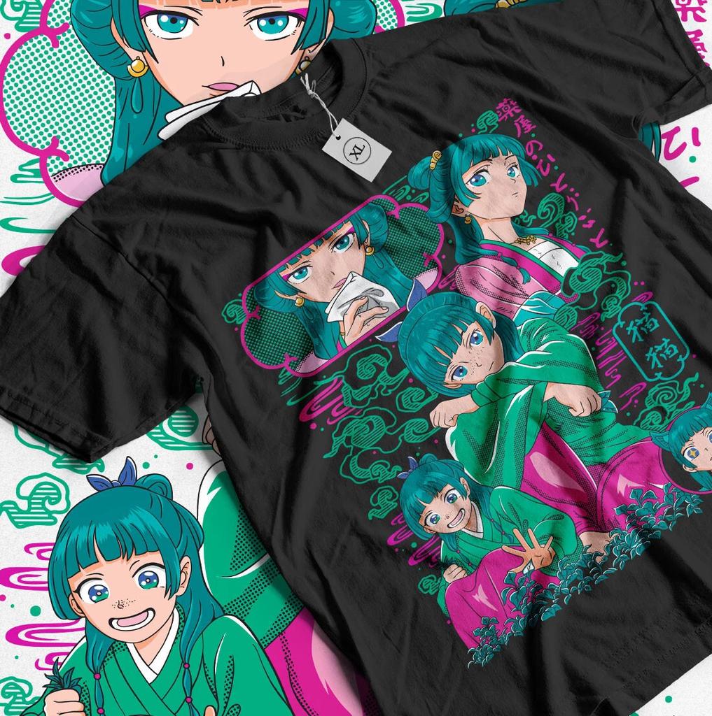Maomao Les Carnets de l'Apothicaire T-shirt Essentiel Fille Anime Cadeau T-shirt Toutes Tailles