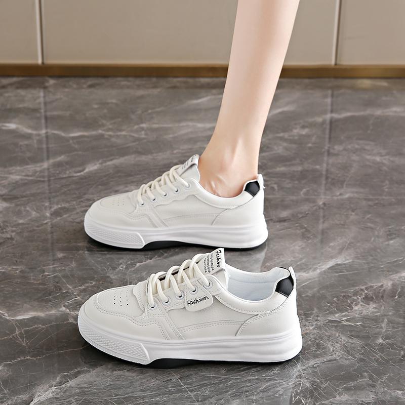 

Fashion CRLAYDK Classic Women s White Low Top Walking Sneakers Skateboard Fashion Casual Ladies Shoes Comfortable Trainer Tennis 40