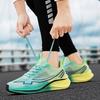Summer Mens Sports Shoes Racing Trend Comfortable Training Shoes Marathon Anti Slip And Wear-Resistant Running Shoes