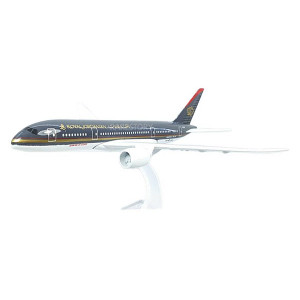

Royal Jordanian Airlines Boeing 787 Diecast Alloy Model Airplane, 16cm (Series 111)