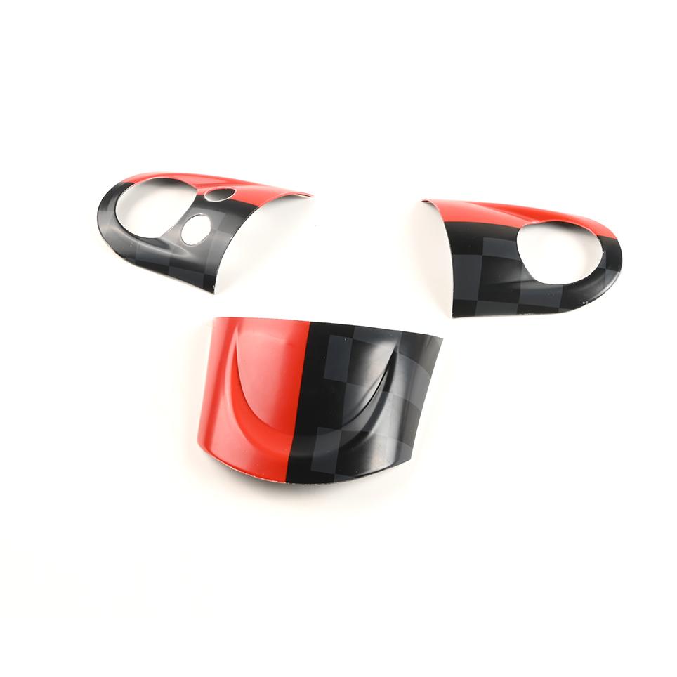Für MINI COOPER R55 R56 R57 R58 R59 R60 R61 Lenkrad Panel Taste Aufkleber Abdeckung Aufkleber Fall Innen Zubehör