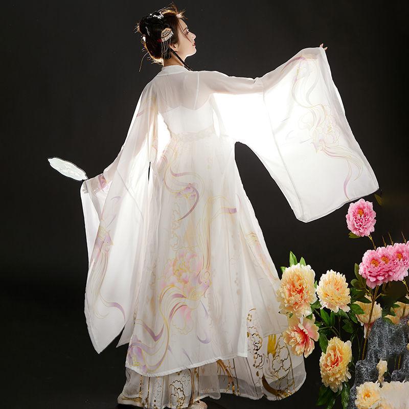 Gonna Hanfu HE ZI in stile cinese della dinastia Tang, abito da donna