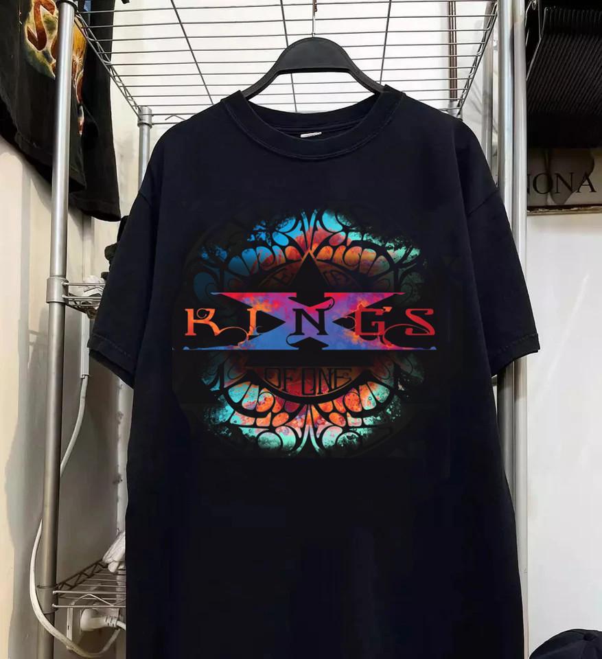 

New Collection King s X Band Tour S to 5XL Black T-shirt K724 Unisex T-Shirt Graphic Tee XXXXL