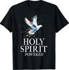 Christian White Dove Bird Watercolour Holy Spirit T-Shirt